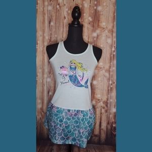 mermaid sleeveless shirt